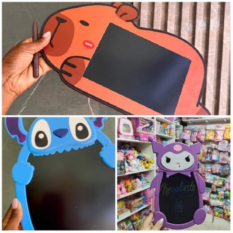Animal-Shaped Writing Boards Display