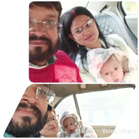 Family Outing in a Vehicle