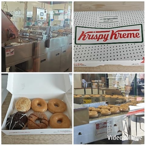 Inside a Krispy Kreme Store