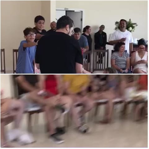 Group Activity in Indoor Setting