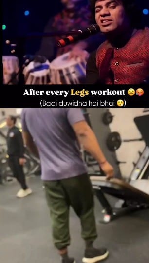 Singing Performance and Gym Struggle