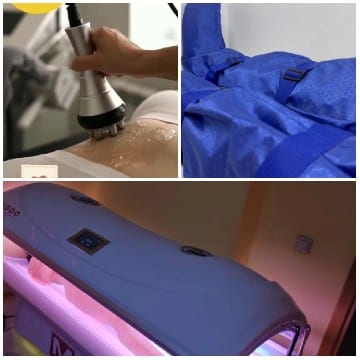 Tanning Bed With Pink Light
