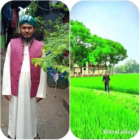 Man in Turban and Green Field