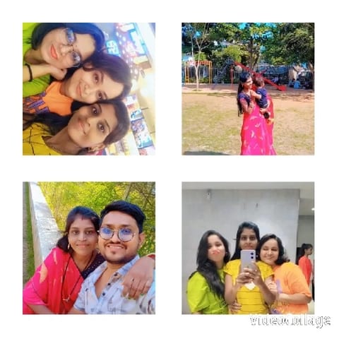 People Posing in Various Settings