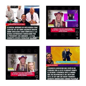 News Anchors and Spanish Text Thumbnails