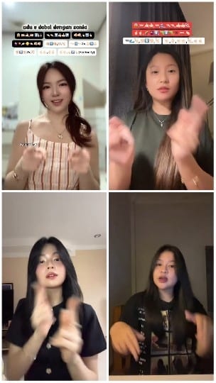 Women Engaged in Video Call