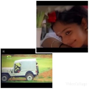 Woman Smiling with Jeep Driving