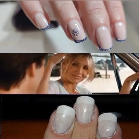 Manicured Nails and Car View