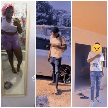 Three Photos of Selfies and Outdoors