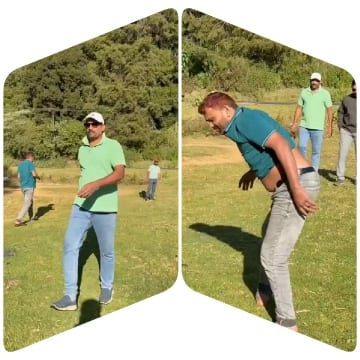 Individuals Engaged in Outdoor Activity