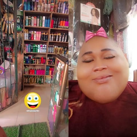 Beauty Products and Smiling Person