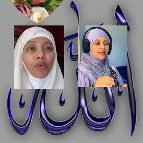 Women with Headscarves in Conversation