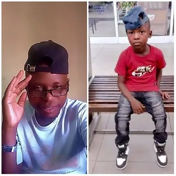 Adult and Child Making Gestures