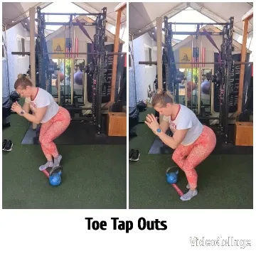 Fitness Routine with Kettlebell