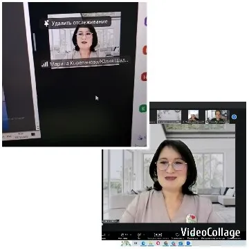 Video Call with Woman Talking