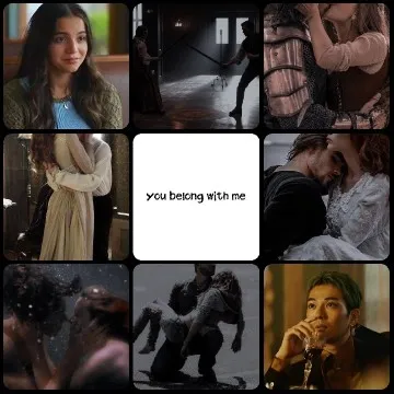 Nine Panels of Emotional Scenes