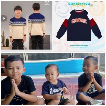 Children with Matching Sweaters