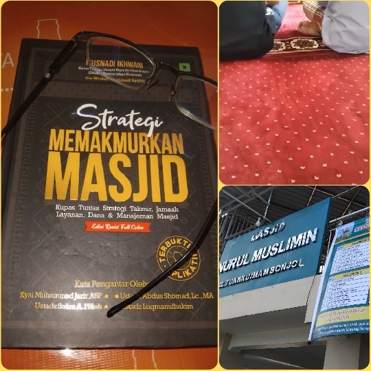 Book And Glasses At Mosque