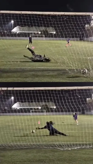 Soccer Field Scenes at Night