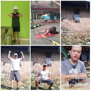 Diverse Exercise Scenes Outdoors