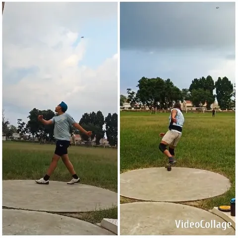 Athlete Performing Athletic Throw