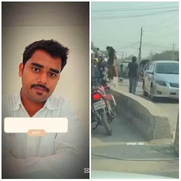 Portrait and Street Scene Contrast