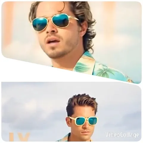 Two Men in Tropical Shirts