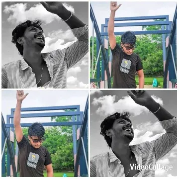 Young Man in Various Poses