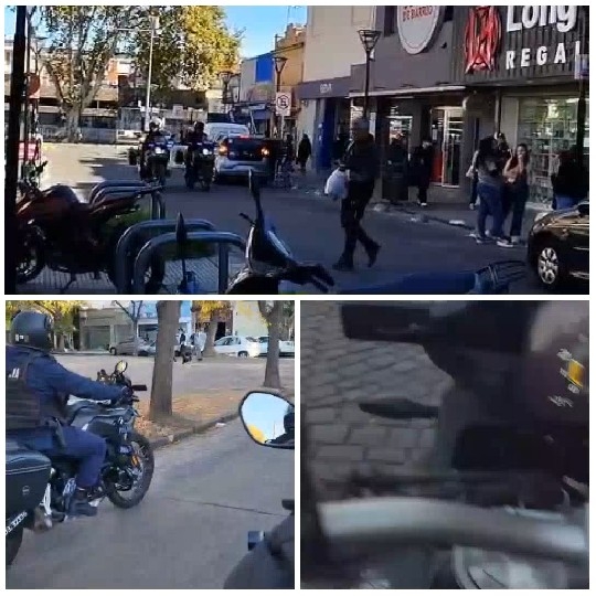 Street View and Motorcycle Scenes
