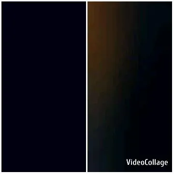 Black and Gradient Split