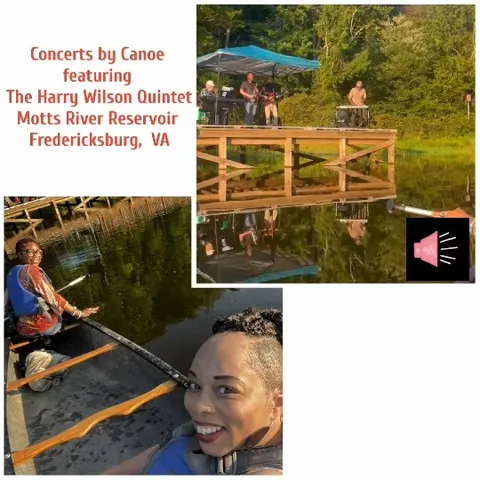 Lakeside Band Performance at Sunset
