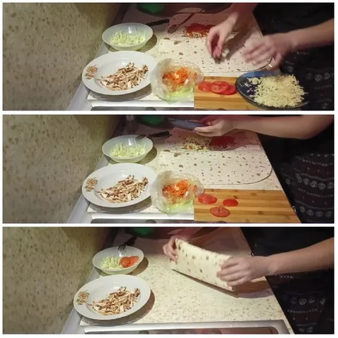 Assembling A Wrap Step By Step
