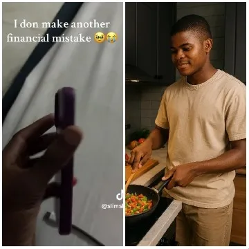 Financial Mistake and Cooking Scene