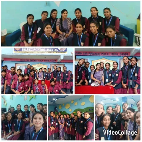 Students Posing in School Setting