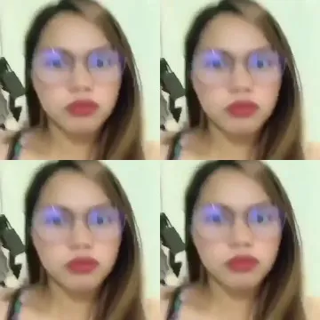 Four Identical Portraits of Person