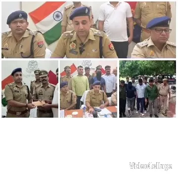 Police Officers at Press Conference