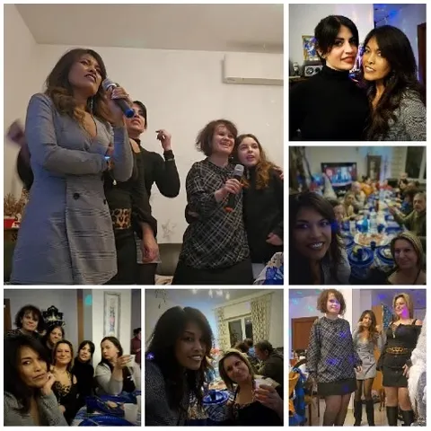 Singing and Dining at Celebration