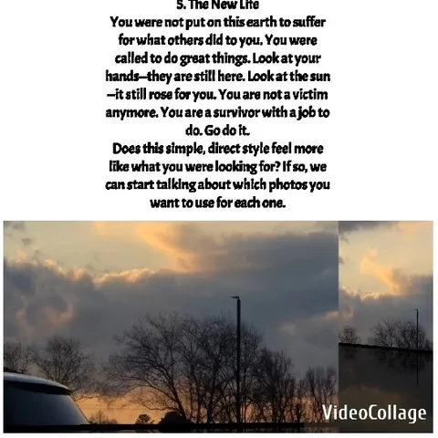 Inspirational Text with Landscape Photos