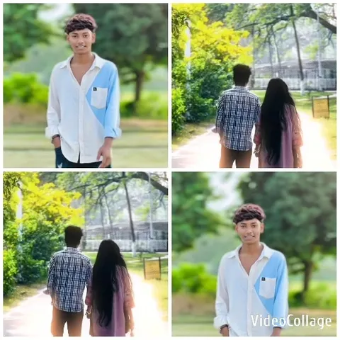 Garden Poses and Hand-Holding Walk
