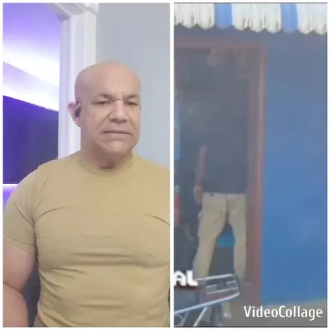 Man with Earpiece Indoors