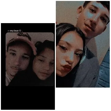 Young Couple Posing Together