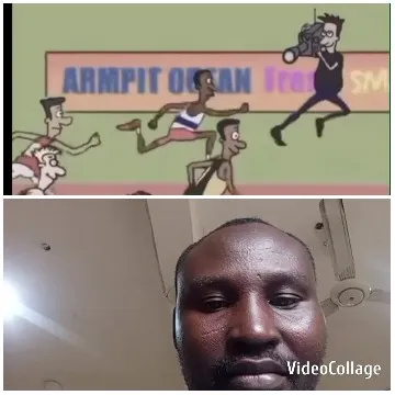 Animated Racing Scene and Selfie