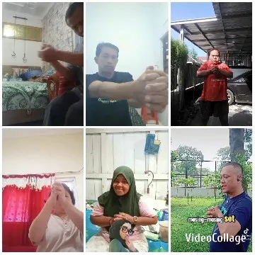 Individuals Using Hand Gestures
