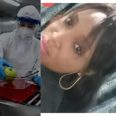 Laboratory Scene with Protective Gear