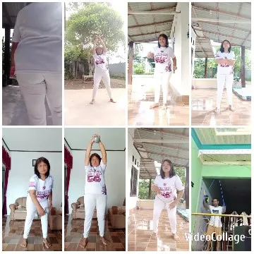 Dancer in Various Poses Outdoors