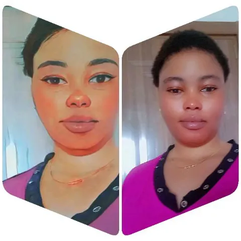Enhanced Features vs. Actual Photo