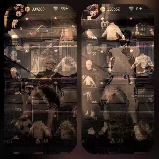 Video Game Character Selection Screen