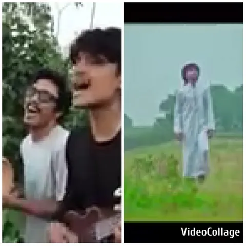 Outdoor Singing and Grassy Field