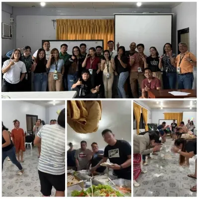 Group Gathering with Food and Fun