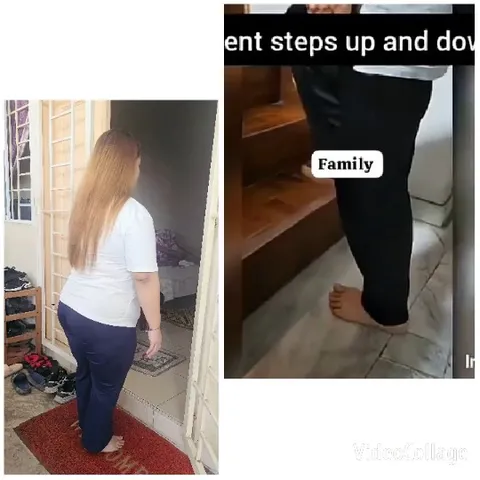 Person Near Door and Family Label